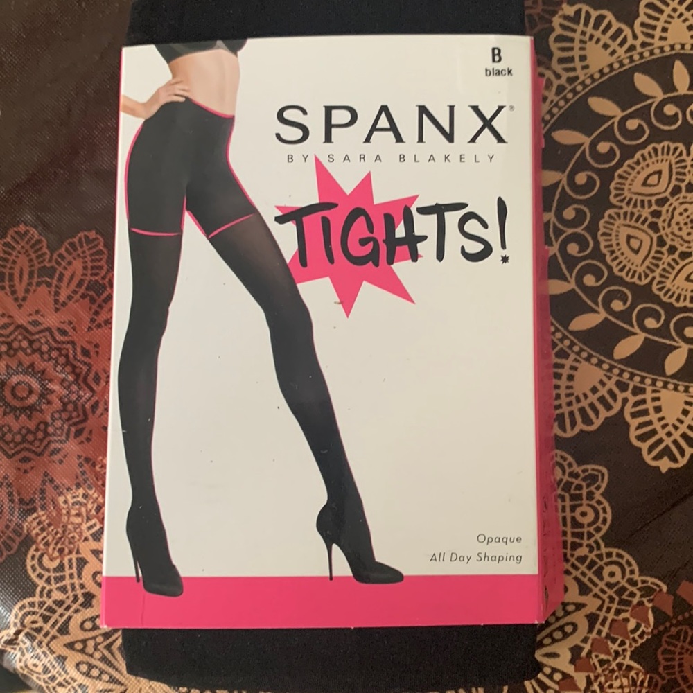 Spanx opaque tights. NWT
